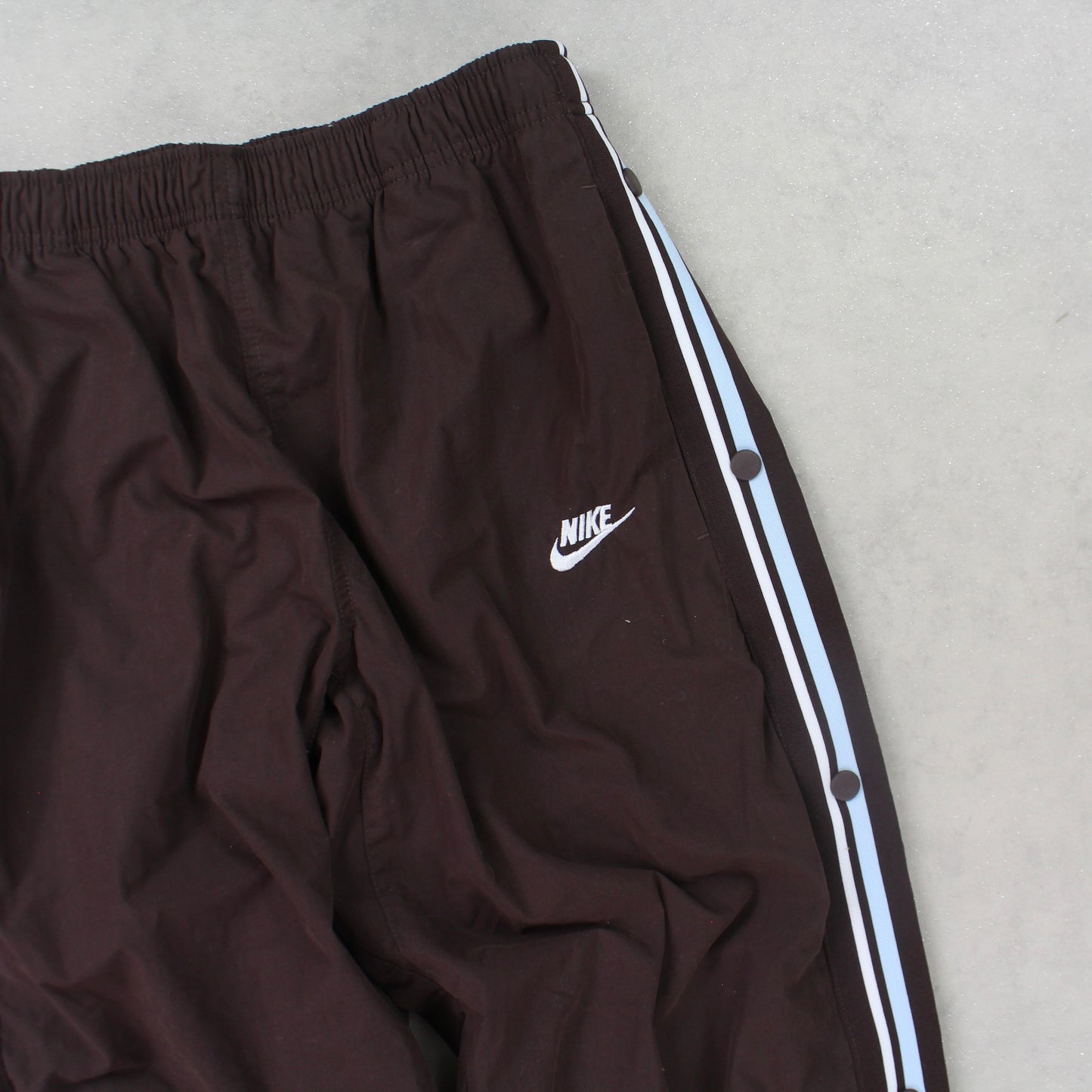 SUPER RARE 00s Nike Trackpants Brown - (M)