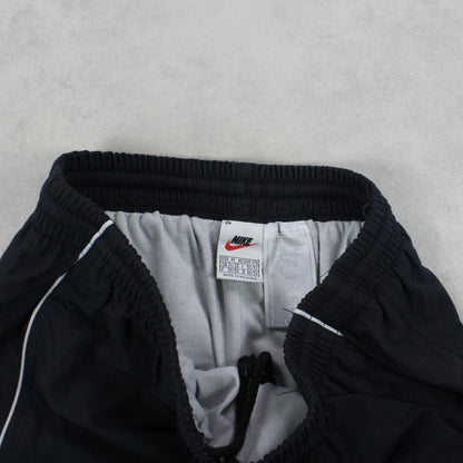 RARE 90s Nike Trackpants Black - (S)