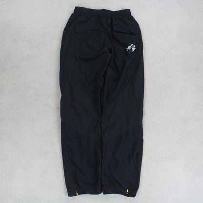 RARE Vintage 00s Nike Air Trackpants Black - (S)