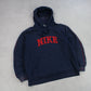 RARE 00s Nike Hoodie Navy - (M)