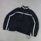 RARE 00s Nike Track Jacket Black - (L)