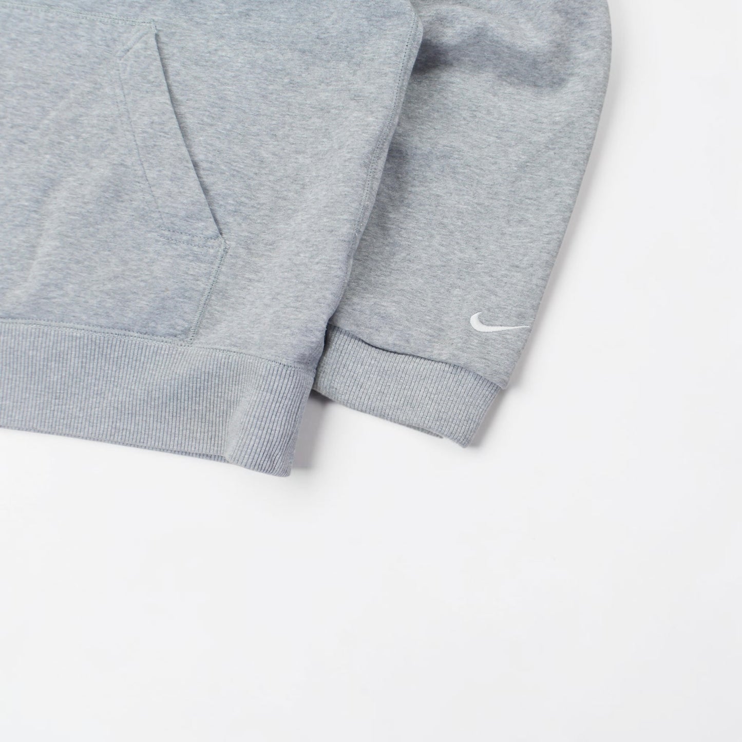 RARE 2000s Nike Zip Hoodie Grey - (M)