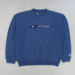 RARE Vintage 1990s Reebok Sweatshirt Blue - (L)