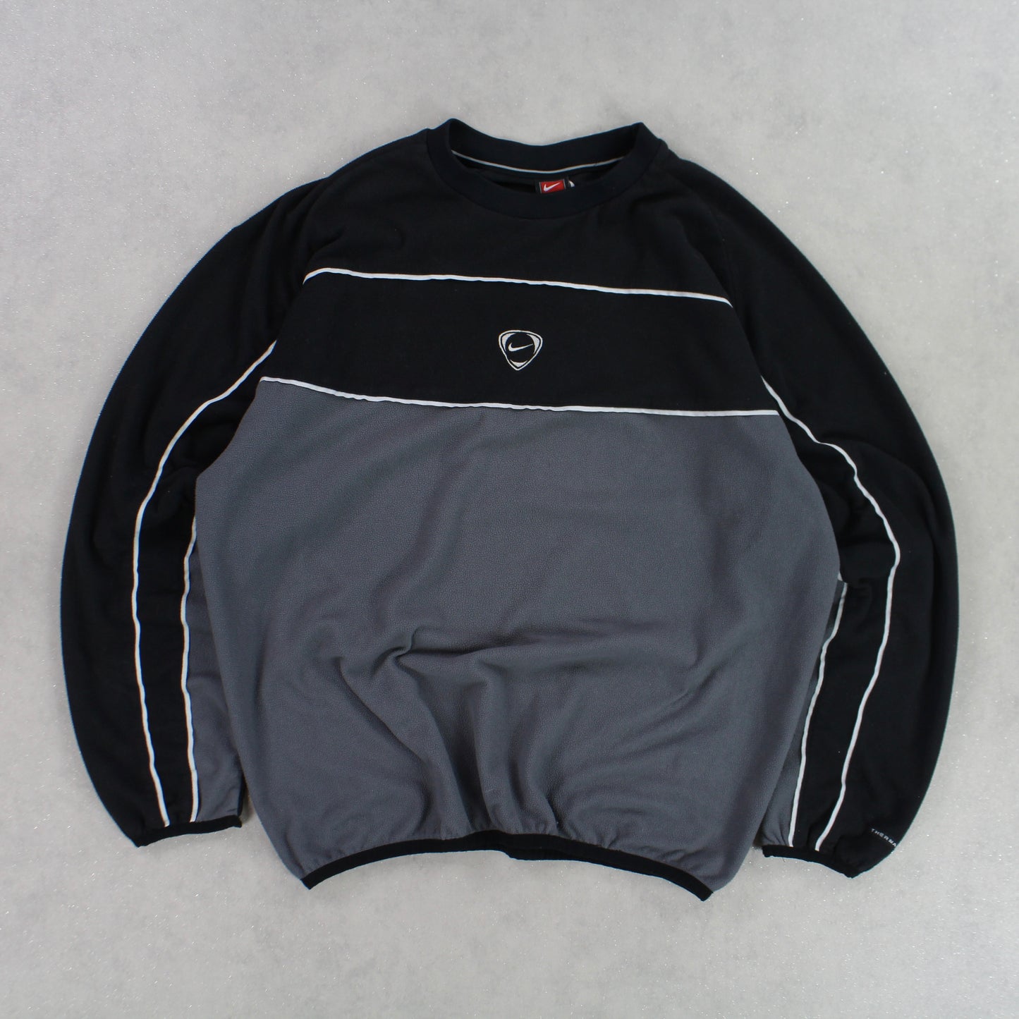 RARE 90s Nike Fleece Black - (L)