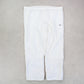 RARE 00s Nike Baggy Trackpants White - (XL)