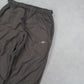 SUPER RARE 00s Nike Trackpants Brown - (M)