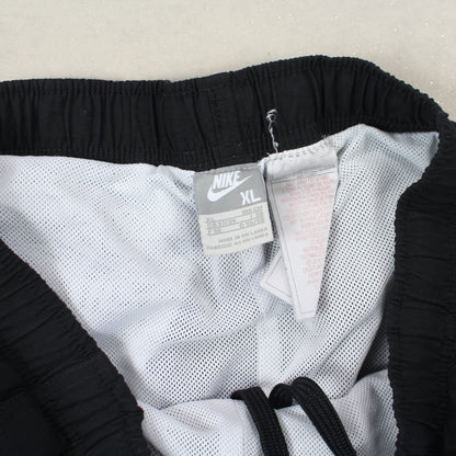 RARE Vintage 00s Nike Trackpants Black - (L)