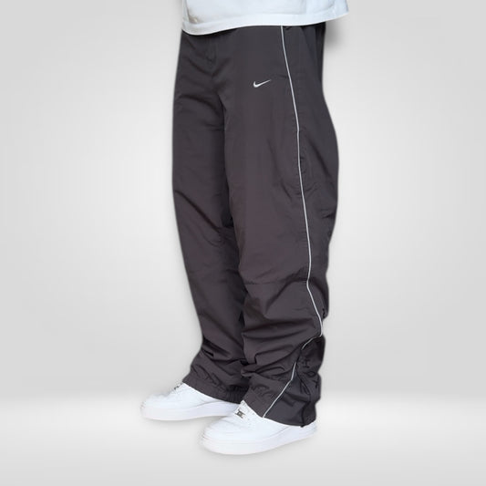 RARE 2000s Nike Shox Trackpants Grey - (L)