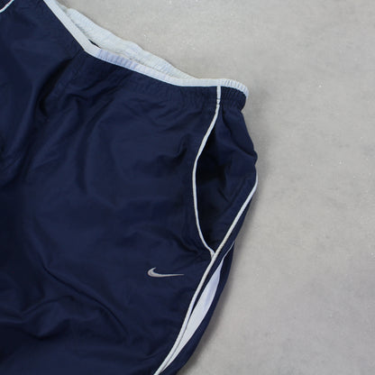 RARE 2000s Nike Trackpants Navy - (S)