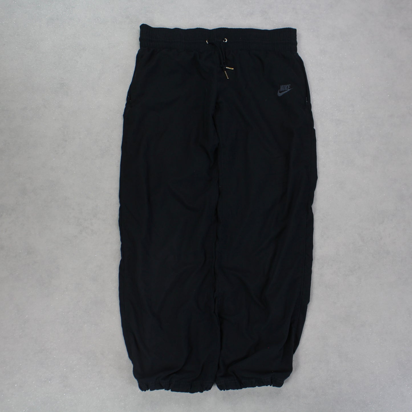 RARE Vintage 00s Nike Trackpants Black - (L)