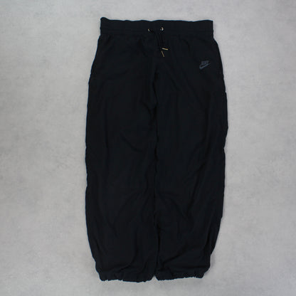 RARE Vintage 00s Nike Trackpants Black - (L)