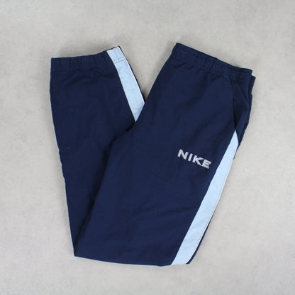 RARE 00s Nike Trackpants Blue - (S)