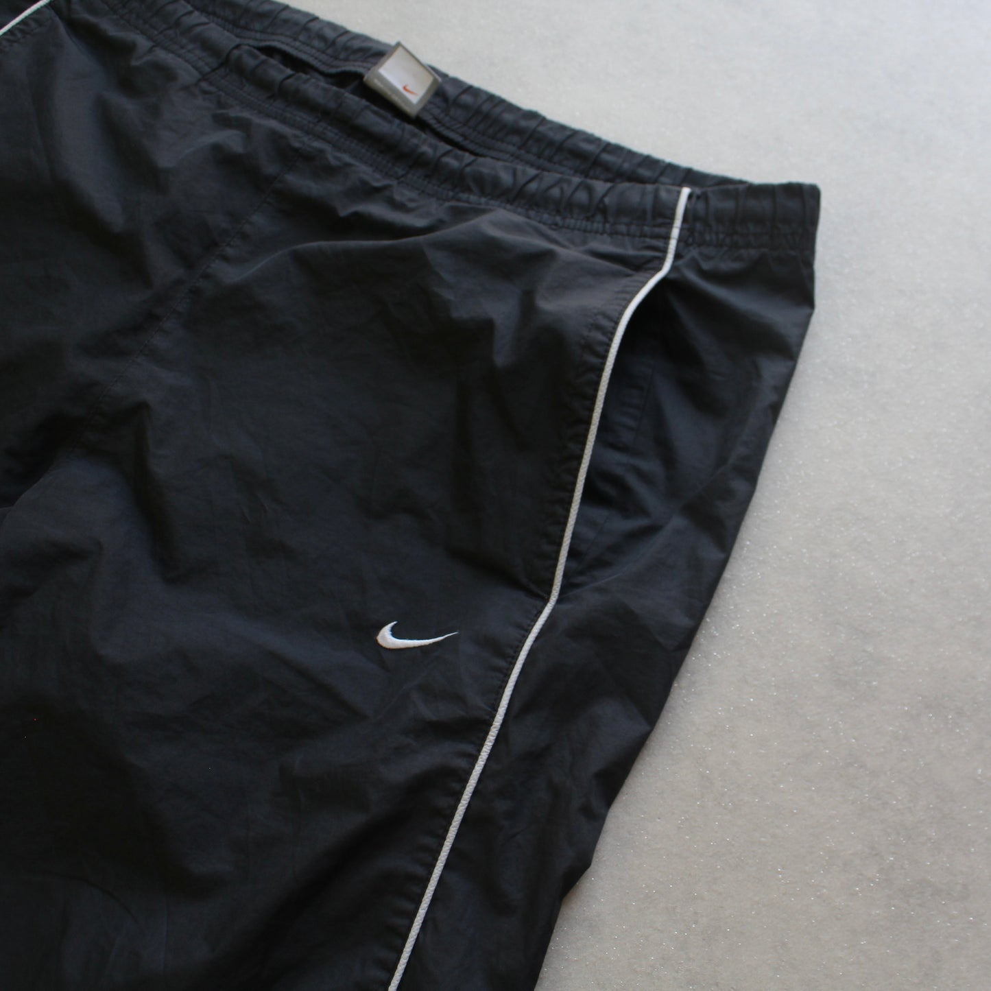 RARE 2000s Nike Trackpants Grey - (XL)