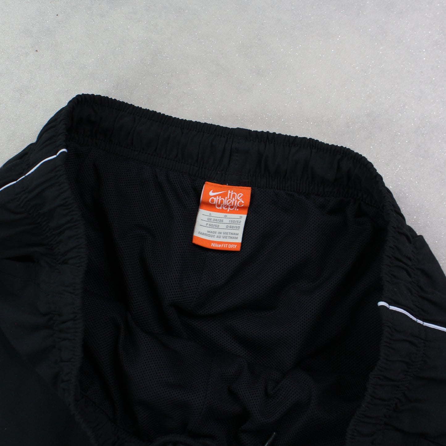 RARE 00s Nike Trackpants Black - (L)