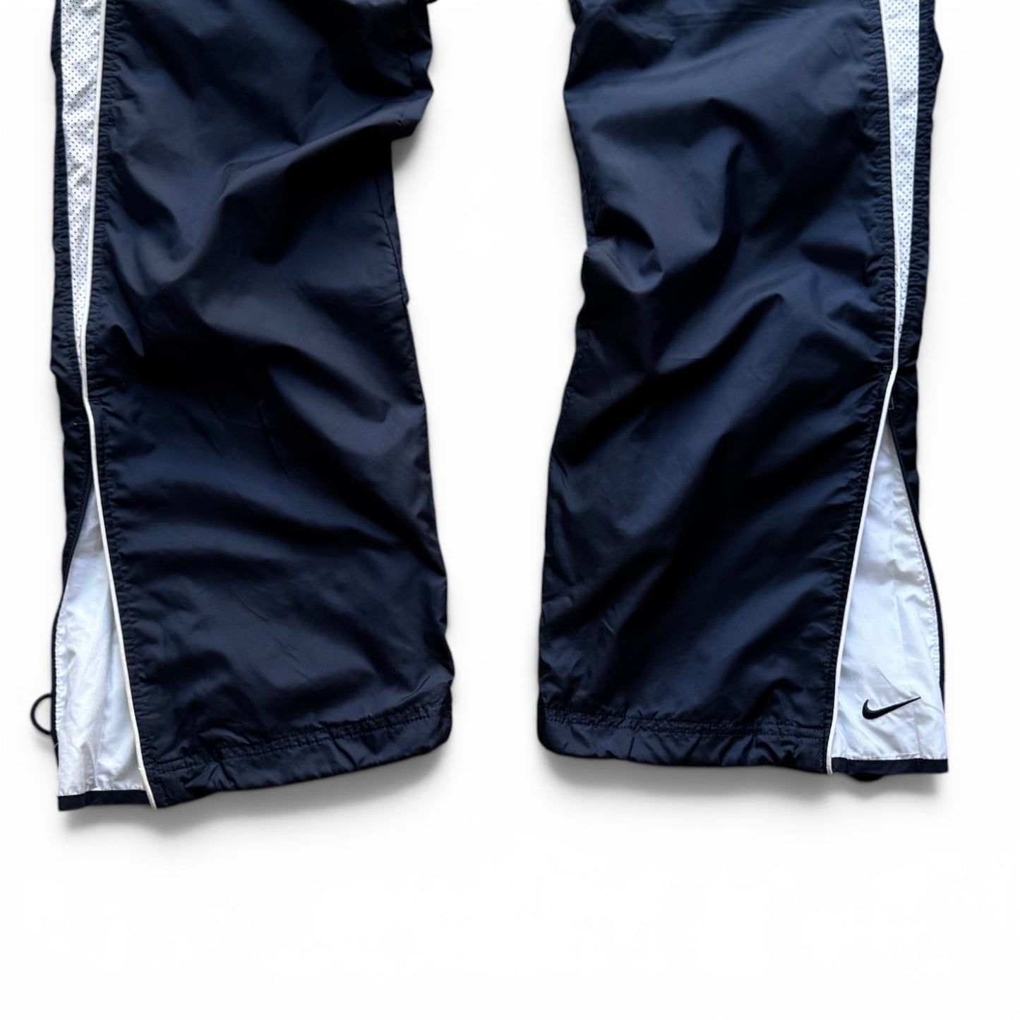 SUPER RARE 2000s Nike Trackpants Navy *PREMIUM* - (XL)