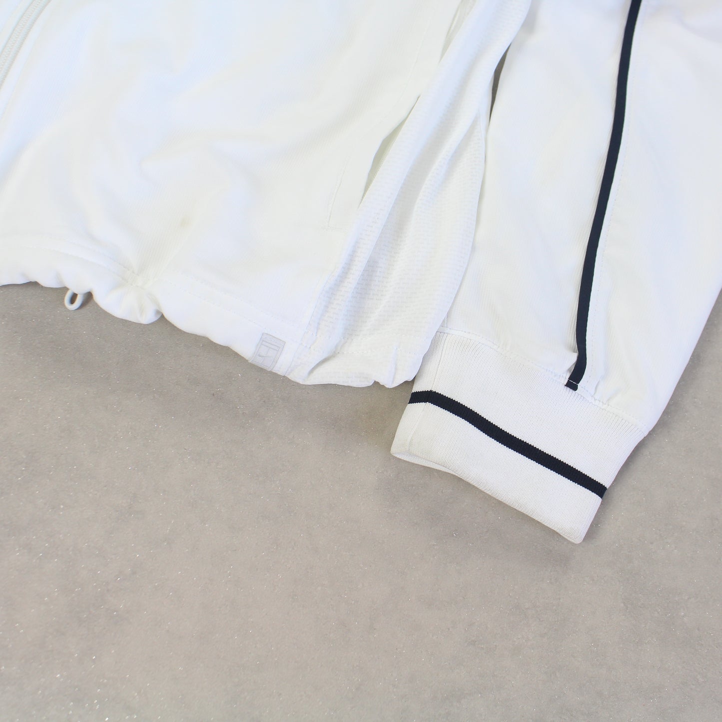 RARE 2000s Nike Track Jacket White - (M)
