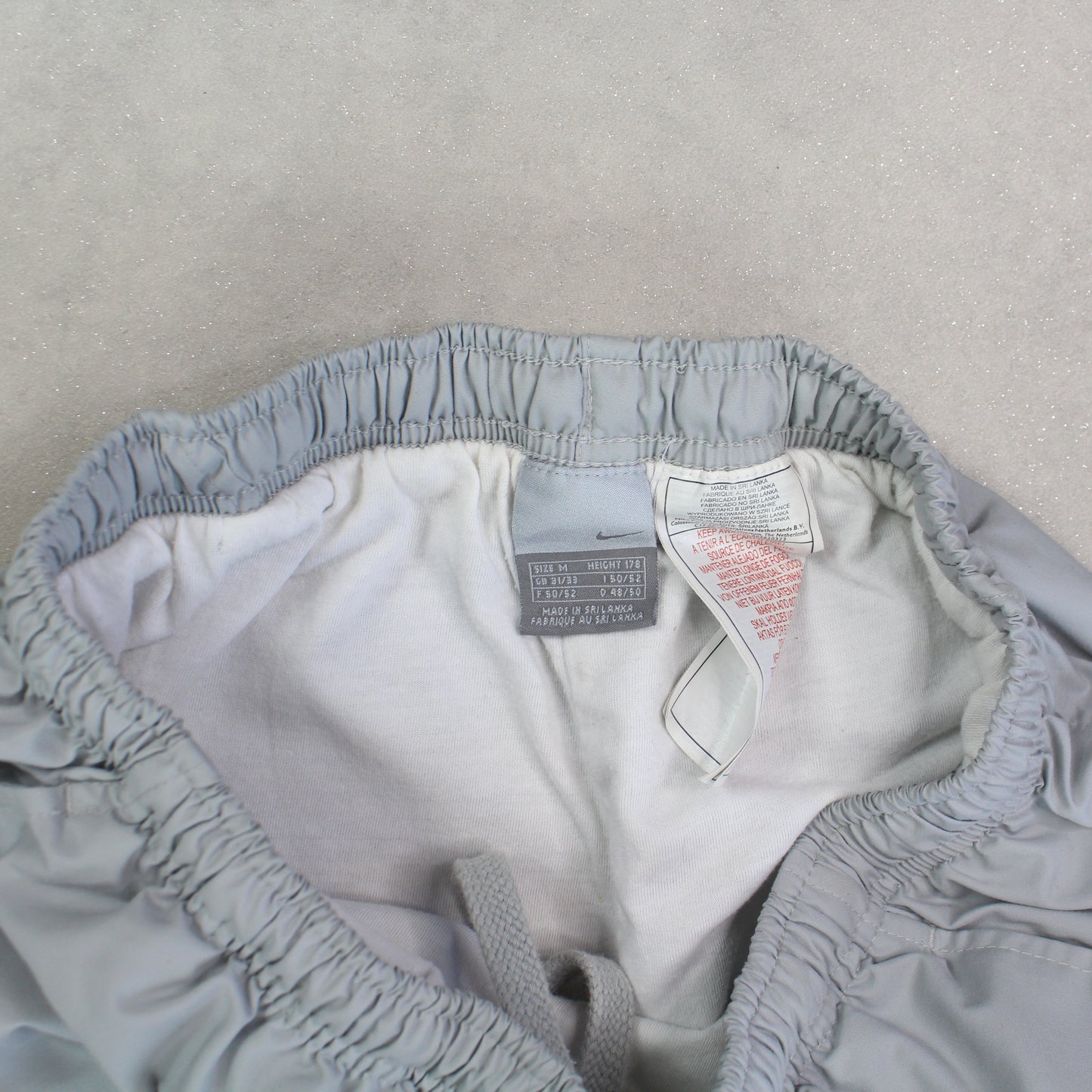 RARE 00s Nike Trackpants Grey - (S)