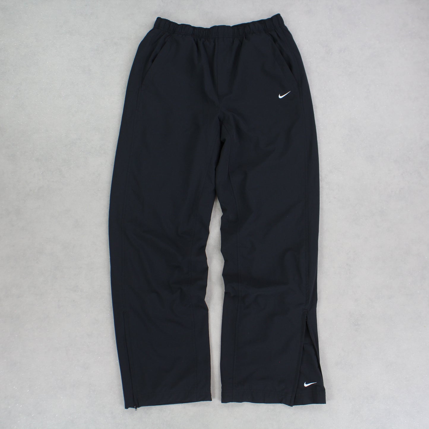 SUPER RARE 2000s Nike Trackpants Grey - (L)