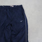 RARE Vintage Nike Trackpants Navy - (XS)