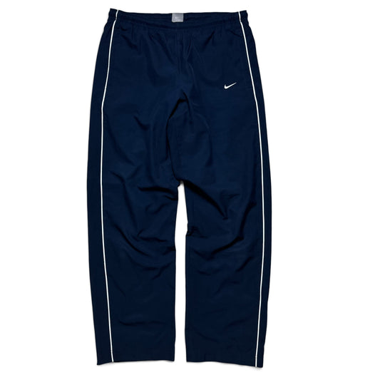 RARE 2000s Baggy Nike Trackpants Navy - (S)