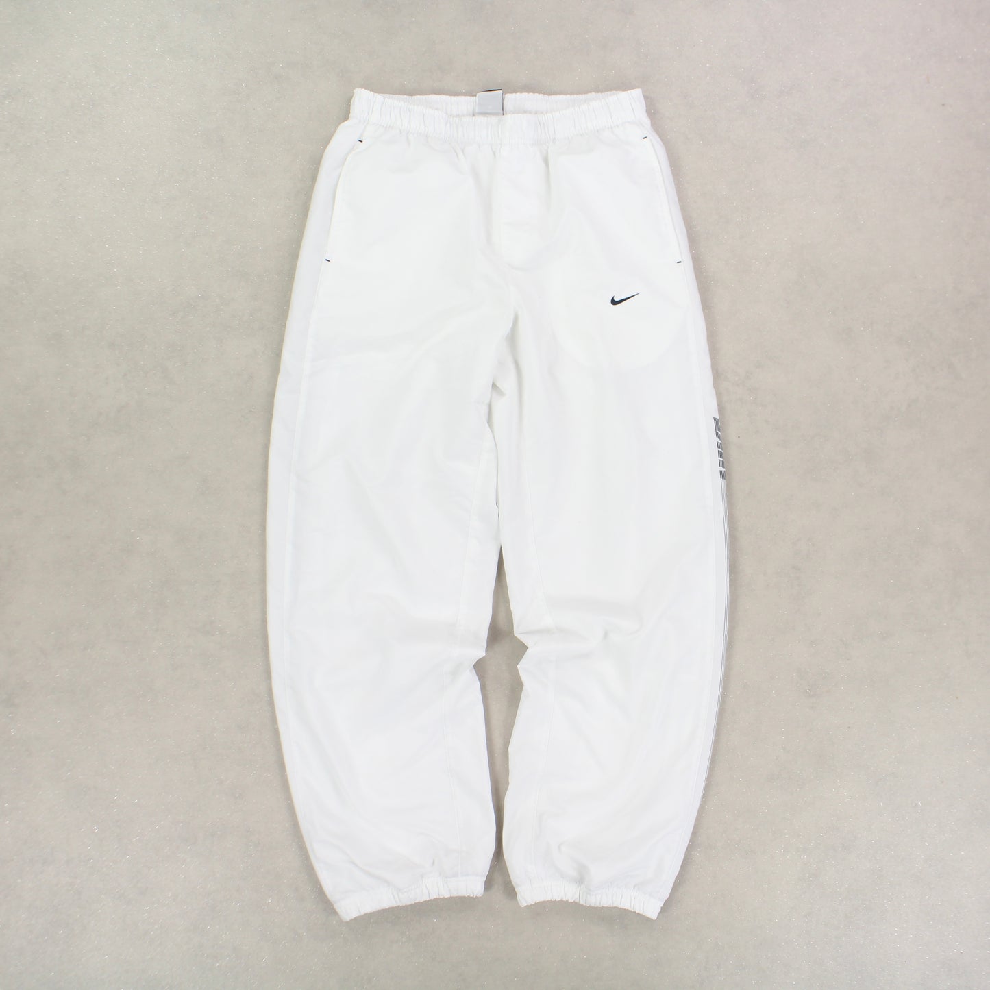 SUPER RARE 00s Nike Trackpants White - (M)