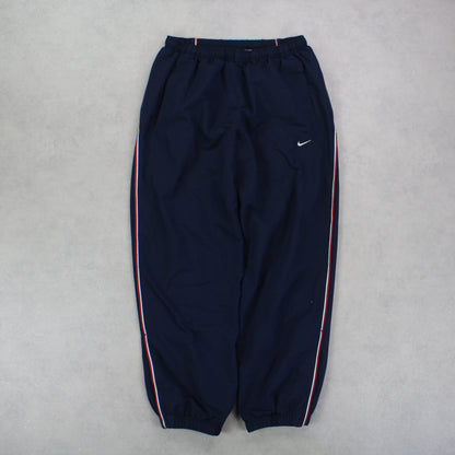 RARE 00s Nike Trackpants Navy - (M)