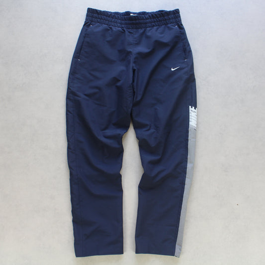RARE 2000s Nike Trackpants Navy - (M)