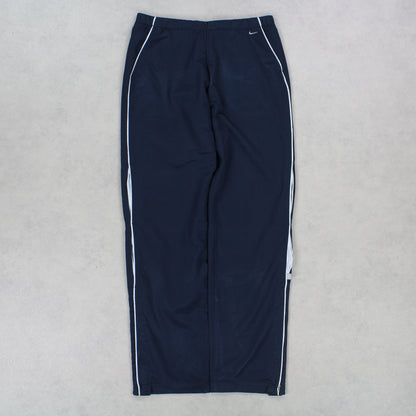 RARE Vintage 00s Nike Trackpants Navy - (S)