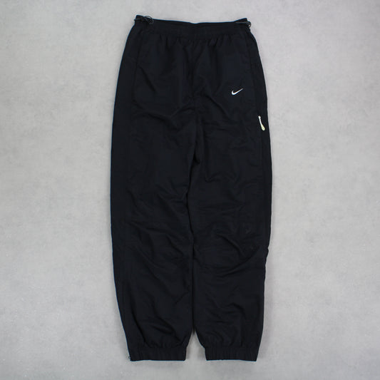 RARE 00s Nike Trackpants Black - (S)