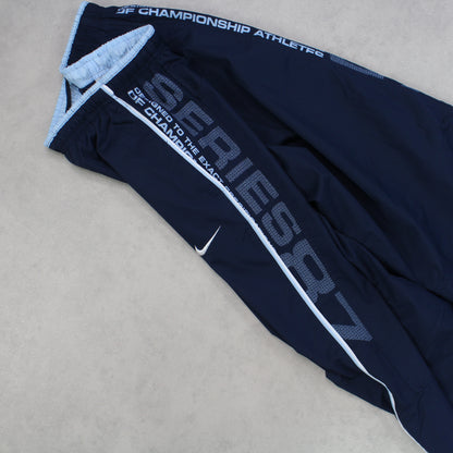 RARE 00s Nike Air Max Trackpants Navy - (S)