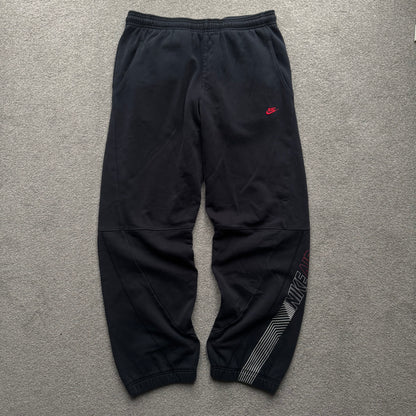 RARE 2000s Nike Airmax Joggers Black - (L)