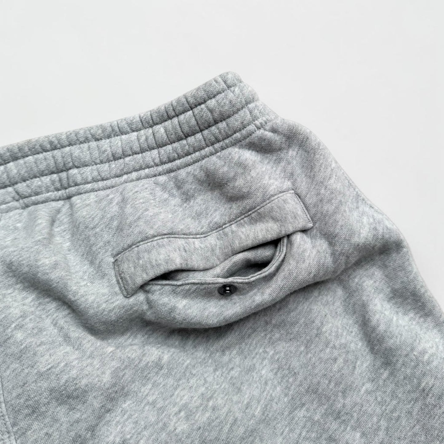 RARE 2000s Wide Leg Nike Joggers Grey - (L)