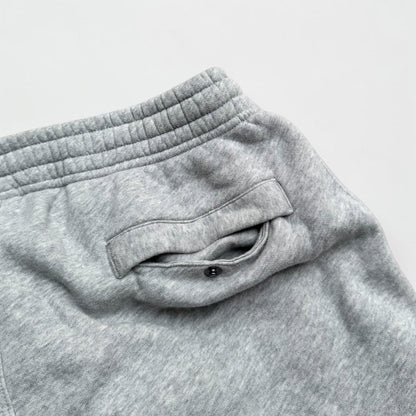 RARE 2000s Wide Leg Nike Joggers Grey - (L)