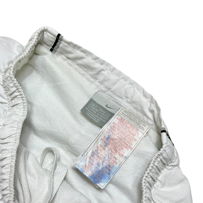 RARE 2000s Nike Trackpants White - (S)