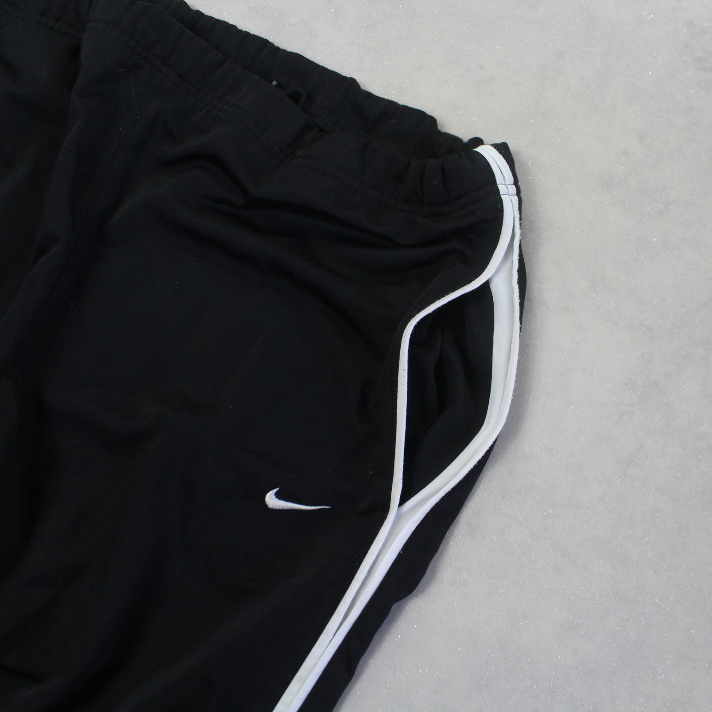 RARE 2000s Nike Trackpants Black - (XL)