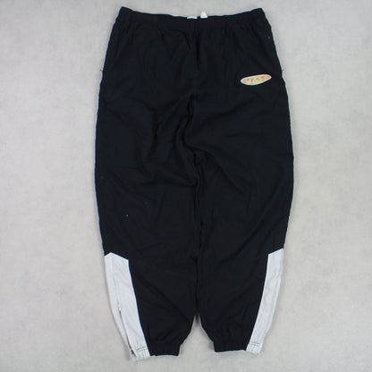 RARE 1990s Nike Zoom Trackpants Black - (XL)