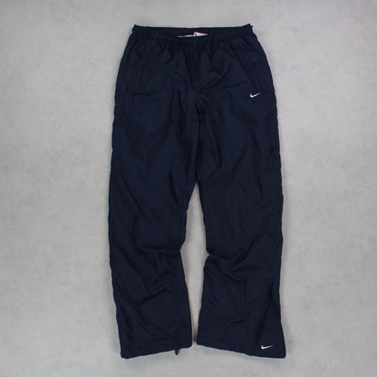 RARE 00s Nike Trackpants Navy - (L)