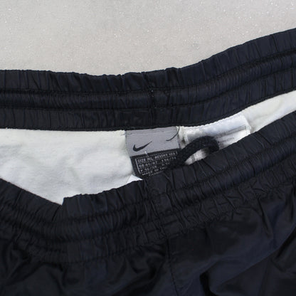 RARE 00s Nike Trackpants Black - (XL)