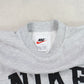 RARE Vintage 1990s Nike Spell Out Sweatshirt Grey - (S)