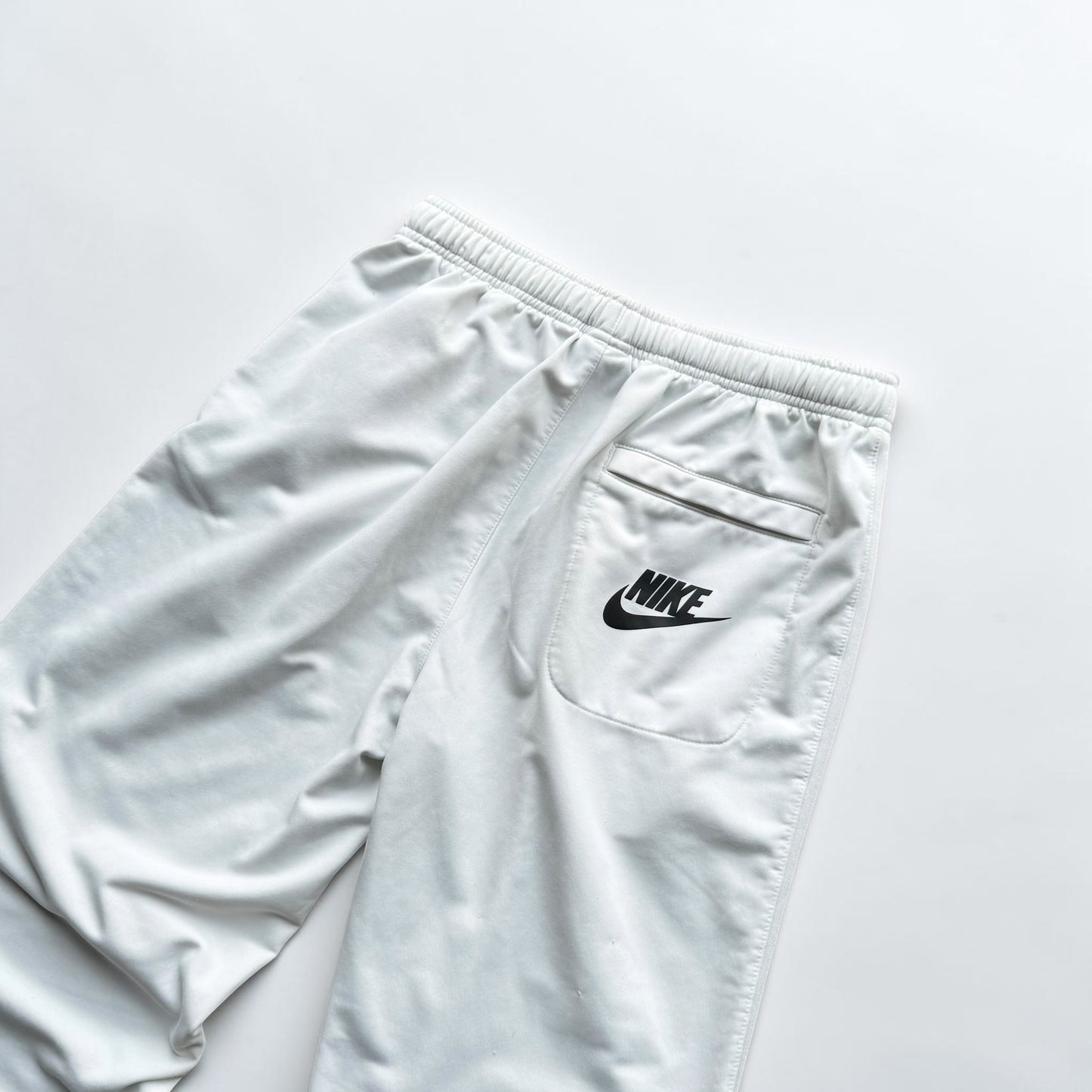 RARE 2000s Nike Trackpants White - (M)