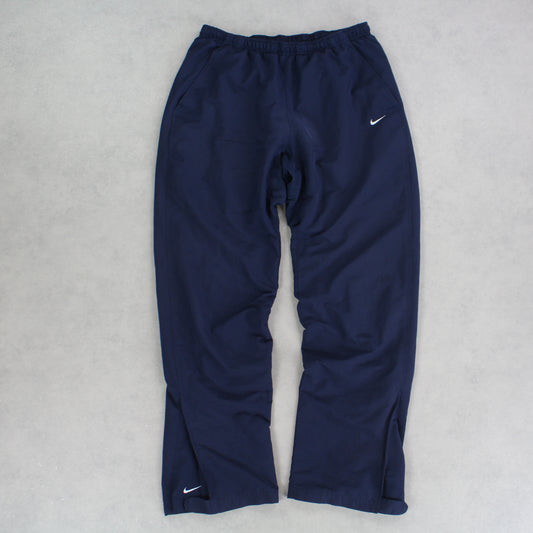 RARE 2000s Nike Trackpants Navy - (M)