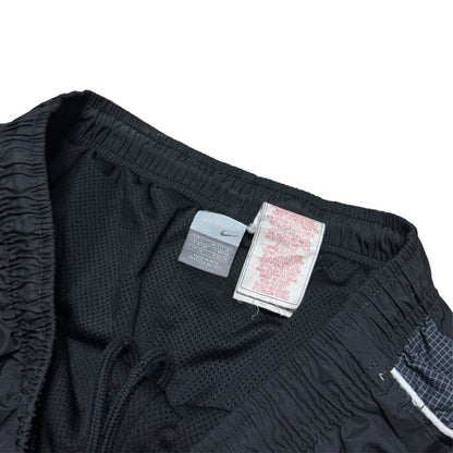 SUPER RARE 2000s Nike Air Max Trackpants Black - (L)