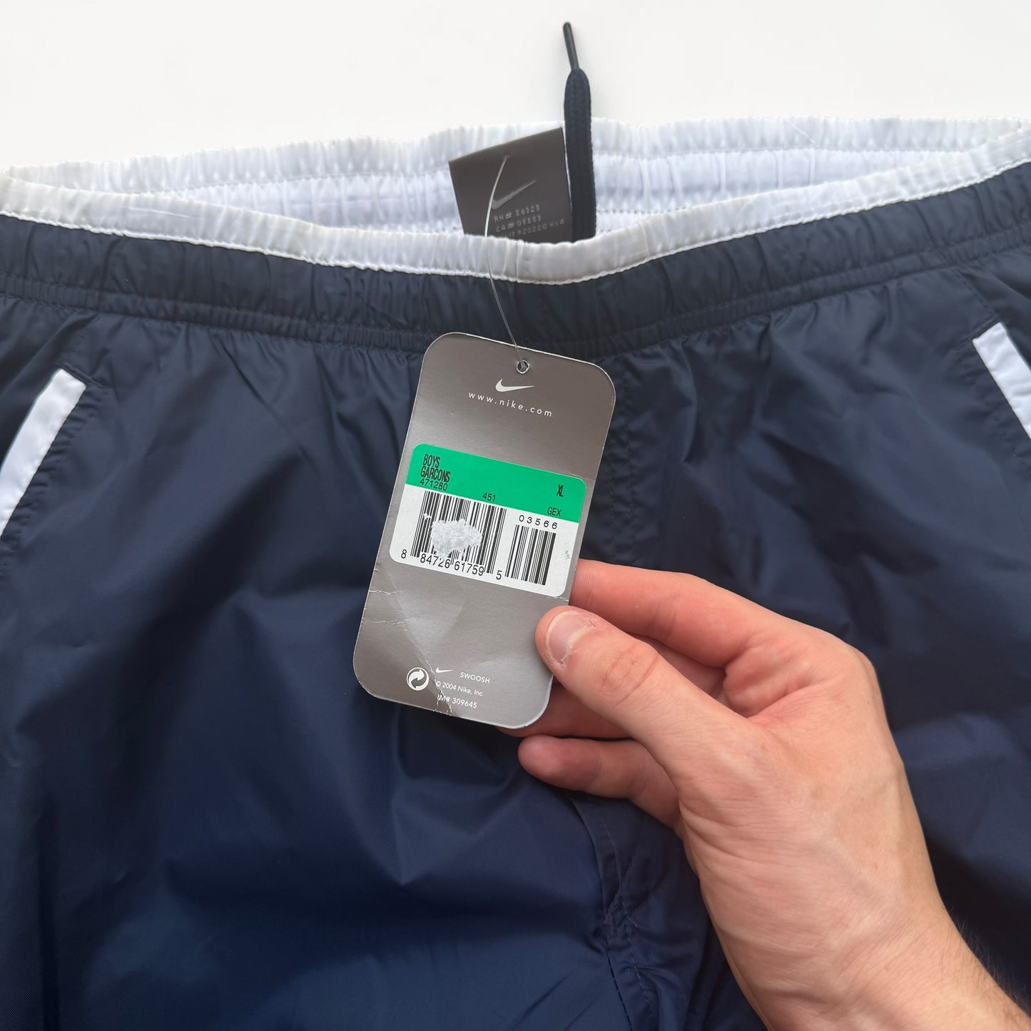 SUPER RARE 2000s Nike Air Max Trackpants Navy *BRAND NEW* - (S)