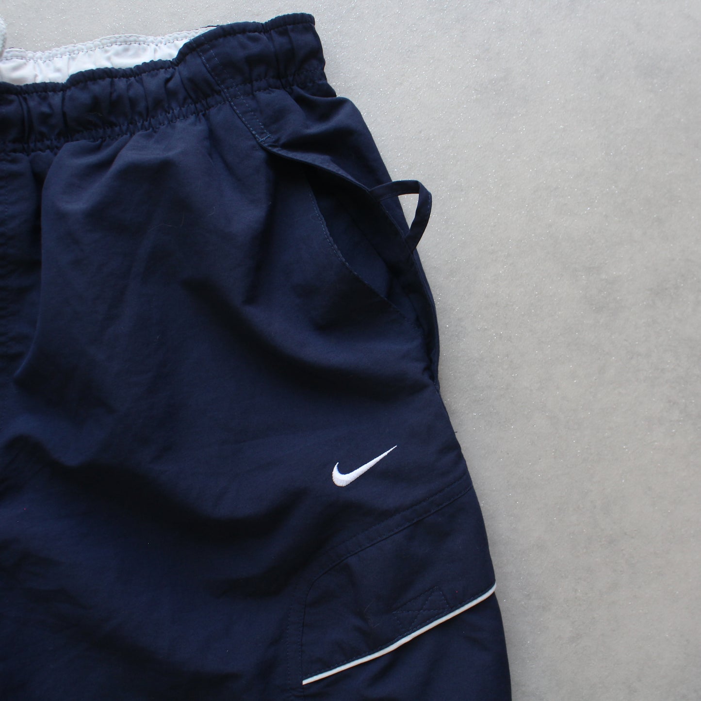 RARE 2000s Nike Trackpants Navy - (M)