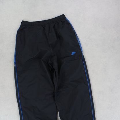 RARE 00s Nike Trackpants Black - (XS)