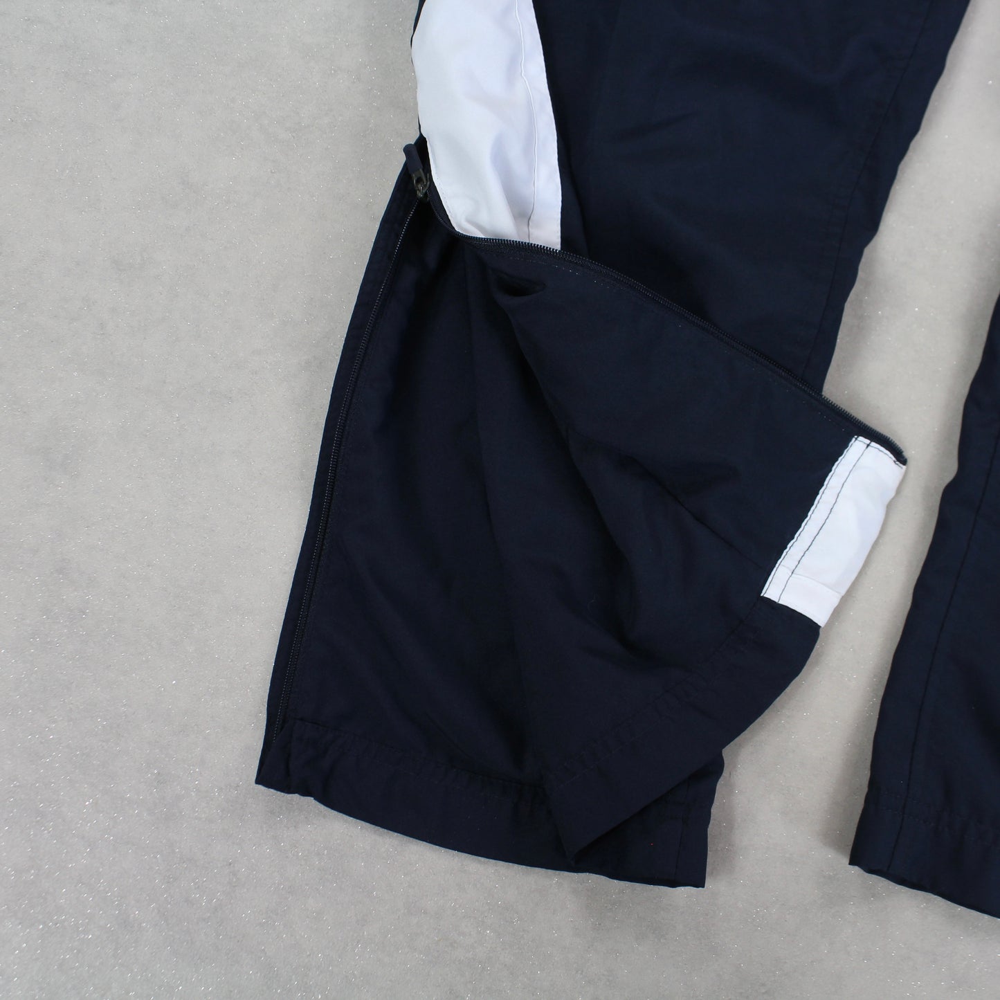 RARE 00s Baggy Nike Trackpants Navy - (S)