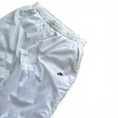 SUPER RARE 2000s Nike Trackpants White *PREMIUM* - (M)