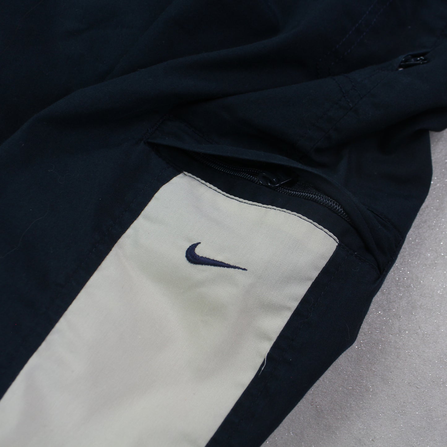 RARE 00s Nike Trackpants Navy - (S)