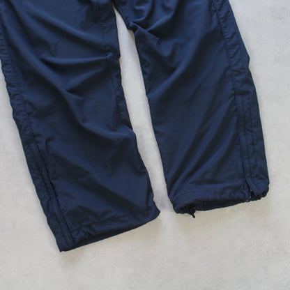 2000s Baggy Nike Trackpants Navy - (L)
