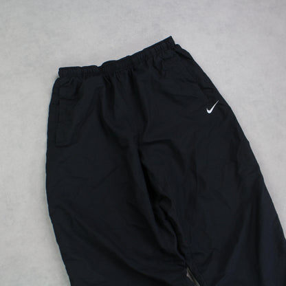 RARE 1990s Nike Trackpants Black - (M)